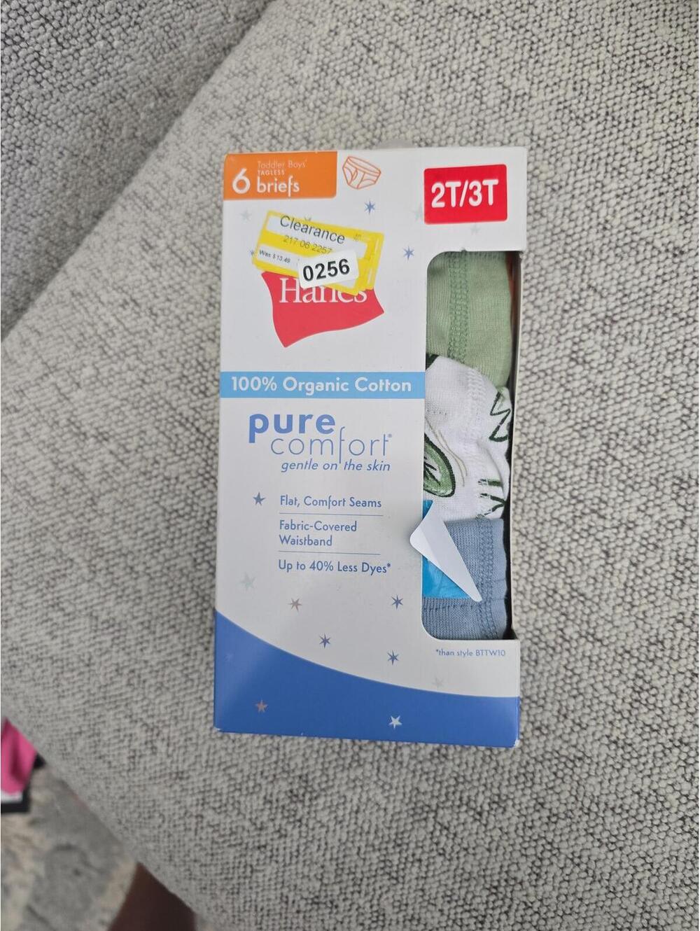 2t/3t brand new tagless briefs item 256 bin 16